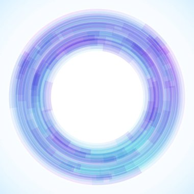 Dairelerden geometrik çerçeve, vektör soyut arkaplan, duvar kağıdı 