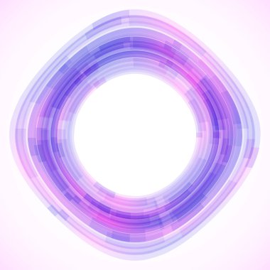 Dairelerden geometrik çerçeve, vektör soyut arkaplan, duvar kağıdı 