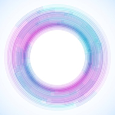 Dairelerden geometrik çerçeve, vektör soyut arkaplan, duvar kağıdı 