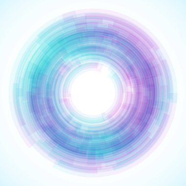 Dairelerden geometrik çerçeve, vektör soyut arkaplan, duvar kağıdı 