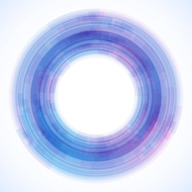 Dairelerden geometrik çerçeve, vektör soyut arkaplan, duvar kağıdı 