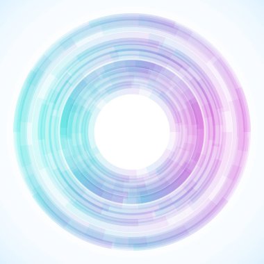 Dairelerden geometrik çerçeve, vektör soyut arkaplan, duvar kağıdı