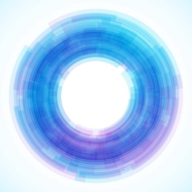 Dairelerden geometrik çerçeve, vektör soyut arkaplan, duvar kağıdı