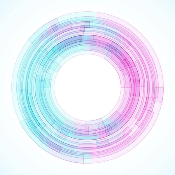 Dairelerden geometrik çerçeve, vektör soyut arkaplan, duvar kağıdı