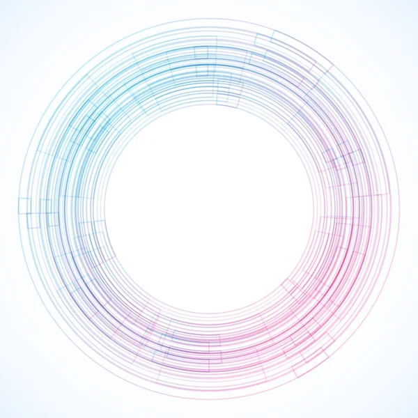 Dairelerden geometrik çerçeve, vektör soyut arkaplan, duvar kağıdı