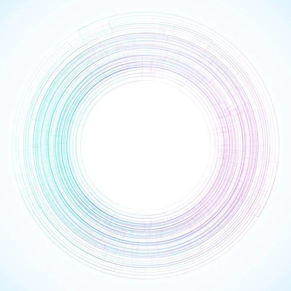 Dairelerden geometrik çerçeve, vektör soyut arkaplan, duvar kağıdı