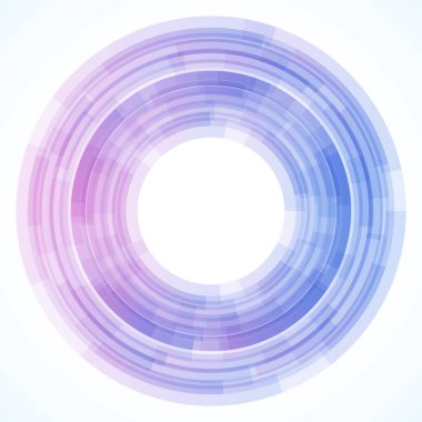 Dairelerden geometrik çerçeve, vektör soyut arkaplan, duvar kağıdı 