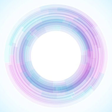 Dairelerden geometrik çerçeve, vektör soyut arkaplan, duvar kağıdı