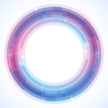 Dairelerden geometrik çerçeve, vektör soyut arkaplan, duvar kağıdı