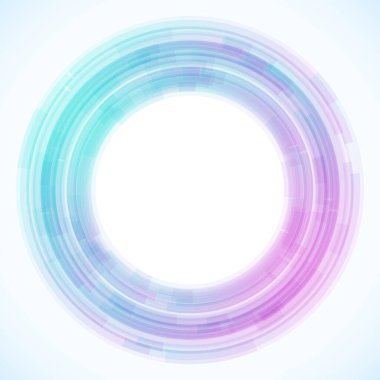 Dairelerden geometrik çerçeve, vektör soyut arkaplan, duvar kağıdı