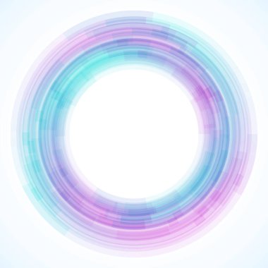 Dairelerden geometrik çerçeve, vektör soyut arkaplan, duvar kağıdı 