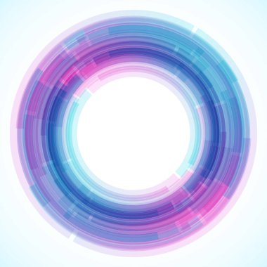 Dairelerden geometrik çerçeve, vektör soyut arkaplan, duvar kağıdı