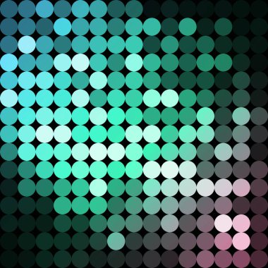 Dairelerden vektör arkaplanı, soyut arkaplan, duvar kağıdı