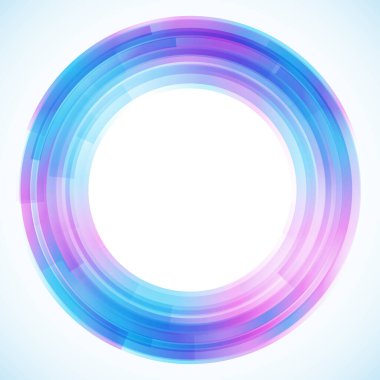 Dairelerden geometrik çerçeve, vektör soyut arkaplan, duvar kağıdı