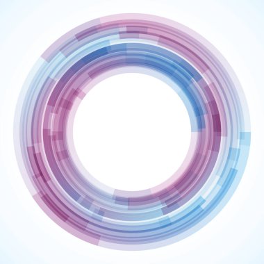 Dairelerden geometrik çerçeve, vektör soyut arkaplan, duvar kağıdı