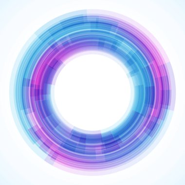 Dairelerden geometrik çerçeve, vektör soyut arkaplan, duvar kağıdı