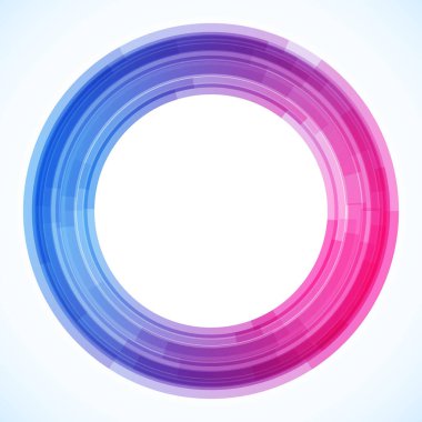 Dairelerden geometrik çerçeve, vektör soyut arkaplan, duvar kağıdı