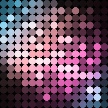 Dairelerden vektör arkaplanı, soyut arkaplan, duvar kağıdı