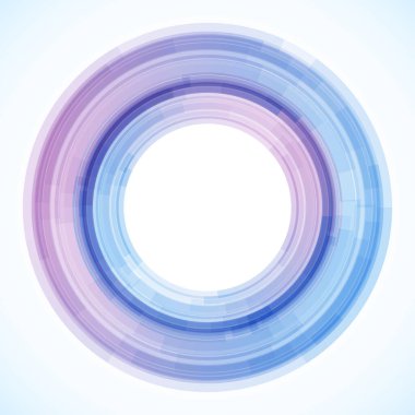 Dairelerden geometrik çerçeve, vektör soyut arkaplan, duvar kağıdı