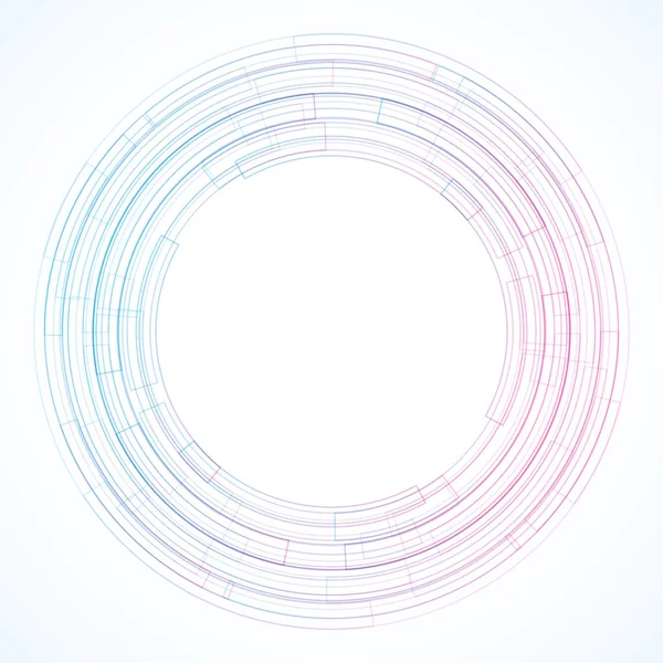 Dairelerden geometrik çerçeve, vektör soyut arkaplan, duvar kağıdı