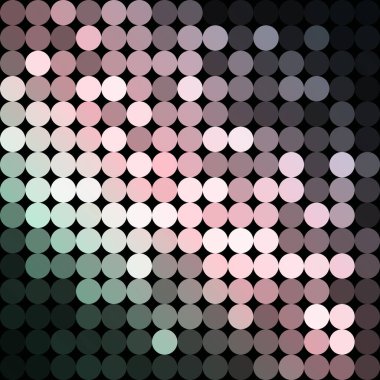 Dairelerden vektör arkaplanı, soyut arkaplan, duvar kağıdı