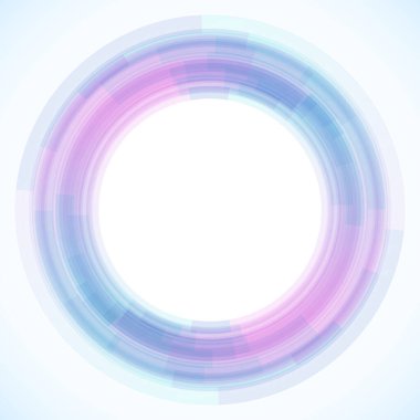 Dairelerden geometrik çerçeve, vektör soyut arkaplan, duvar kağıdı 