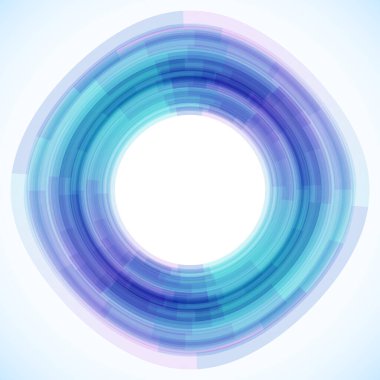 Dairelerden geometrik çerçeve, vektör soyut arkaplan, duvar kağıdı 