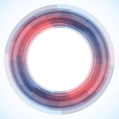 Dairelerden geometrik çerçeve, vektör soyut arkaplan, duvar kağıdı