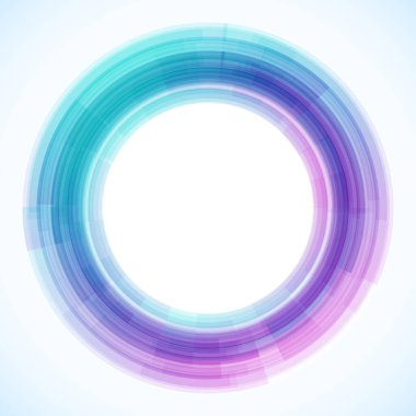 Dairelerden geometrik çerçeve, vektör soyut arkaplan, duvar kağıdı