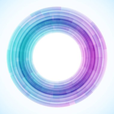 Dairelerden geometrik çerçeve, vektör soyut arkaplan, duvar kağıdı