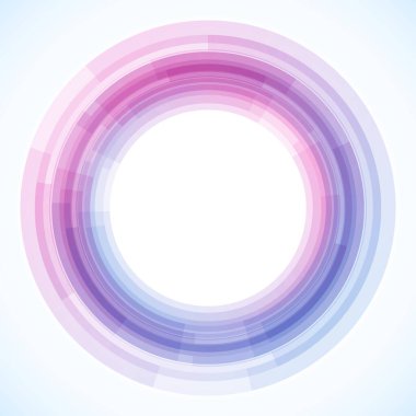 Dairelerden geometrik çerçeve, vektör soyut arkaplan, duvar kağıdı