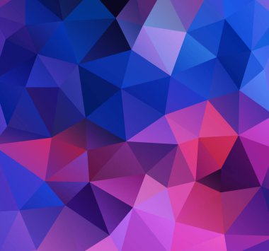 Çokgenlerden vektör arkaplanı, üçgenlerin soyut arkaplanı, duvar kağıdı