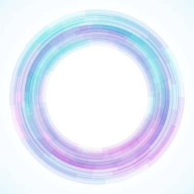 Dairelerden geometrik çerçeve, vektör soyut arkaplan, duvar kağıdı