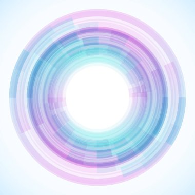 Dairelerden geometrik çerçeve, vektör soyut arkaplan, duvar kağıdı