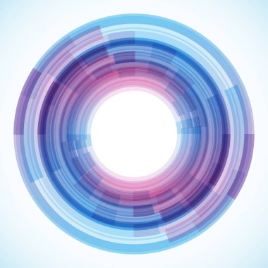 Dairelerden geometrik çerçeve, vektör soyut arkaplan, duvar kağıdı