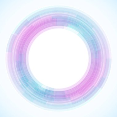 Dairelerden geometrik çerçeve, vektör soyut arkaplan, duvar kağıdı