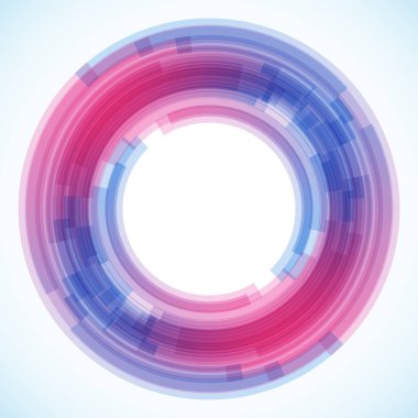 Dairelerden geometrik çerçeve, vektör soyut arkaplan, duvar kağıdı