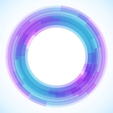 Dairelerden geometrik çerçeve, vektör soyut arkaplan, duvar kağıdı