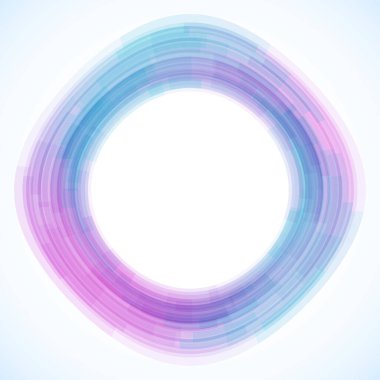 Dairelerden geometrik çerçeve, vektör soyut arkaplan, duvar kağıdı