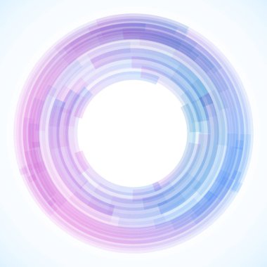 Dairelerden geometrik çerçeve, vektör soyut arkaplan, duvar kağıdı