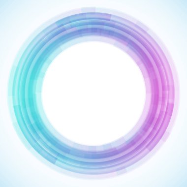 Dairelerden geometrik çerçeve, vektör soyut arkaplan, duvar kağıdı