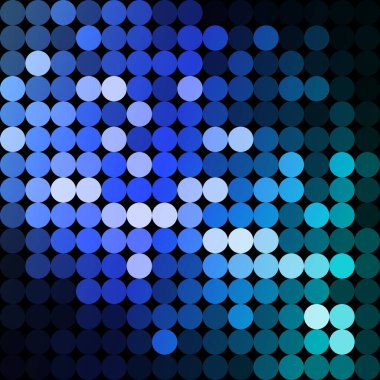 Dairelerden vektör arkaplanı, soyut arkaplan, duvar kağıdı