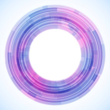 Dairelerden geometrik çerçeve, vektör soyut arkaplan, duvar kağıdı