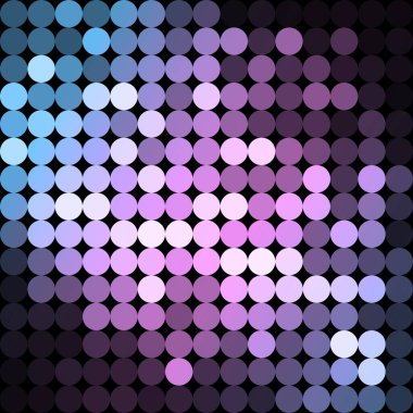 Dairelerden vektör arkaplanı, soyut arkaplan, duvar kağıdı