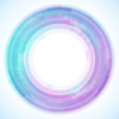 Dairelerden geometrik çerçeve, vektör soyut arkaplan, duvar kağıdı