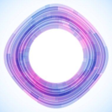 Dairelerden geometrik çerçeve, vektör soyut arkaplan, duvar kağıdı 