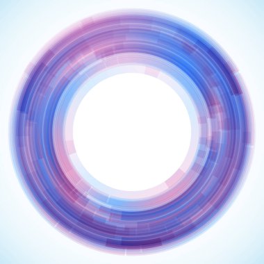 Dairelerden geometrik çerçeve, vektör soyut arkaplan, duvar kağıdı 