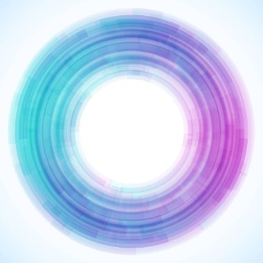 Dairelerden geometrik çerçeve, vektör soyut arkaplan, duvar kağıdı