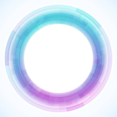 Dairelerden geometrik çerçeve, vektör soyut arkaplan, duvar kağıdı