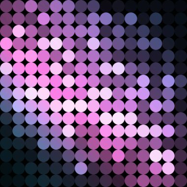 Dairelerden vektör arkaplanı, soyut arkaplan, duvar kağıdı 